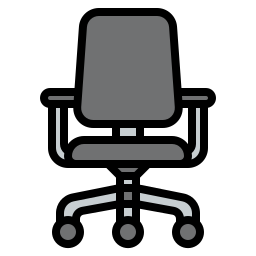 Office chair icon