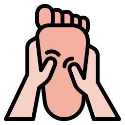 Foot massage icon