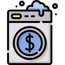 Money laundering icon