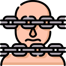 Human trafficking icon