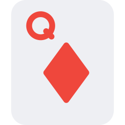 Queen of diamonds icon