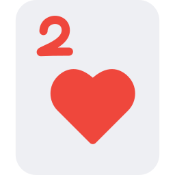 Two of hearts icon