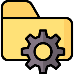Folder management icon