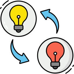 アイデアを交換する icon