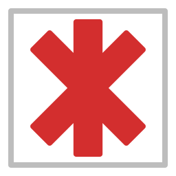 緊急 icon