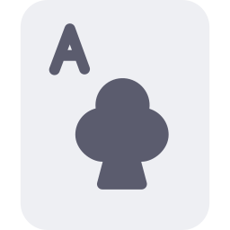 Ace of clubs icon