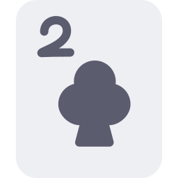 Two of clubs icon