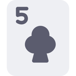 다섯 개의 클럽 icon