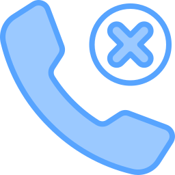 Missed call icon