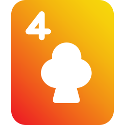 クラブの 4 icon