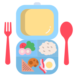 pudełko śniadaniowe ikona