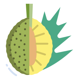 fruta-pão Ícone