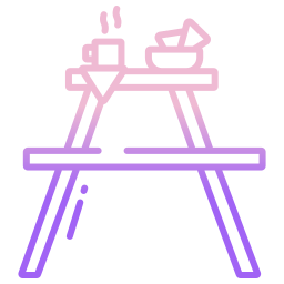 Picnic table icon