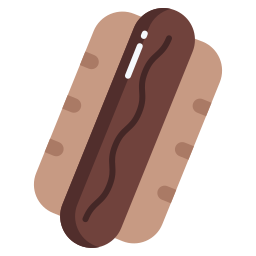 hotdog icoon