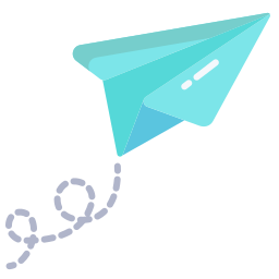 Paper plane icon