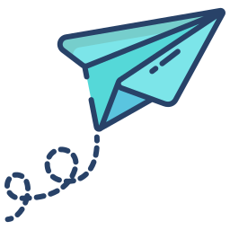 Paper plane icon