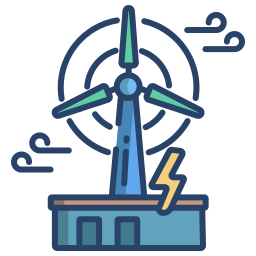 energia wiatrowa ikona
