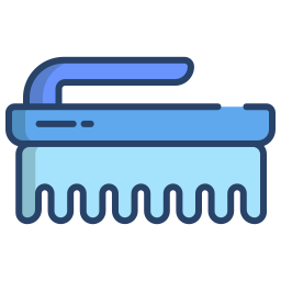 Nail brush icon