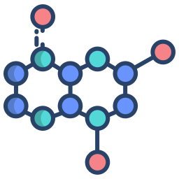 molécules Icône