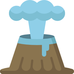 geyser Icône
