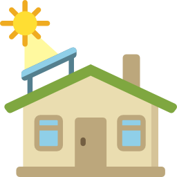 Solar panel icon