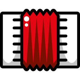 accordéon Icône