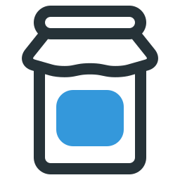 Honey jar icon