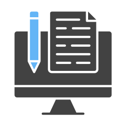 Blogging icon