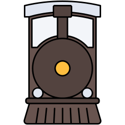 locomotiva a vapor Ícone