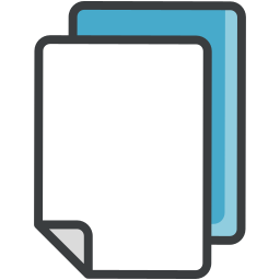 Blank page icon