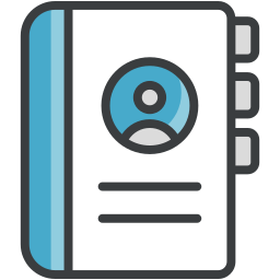 Contact book icon