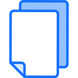 Blank page icon