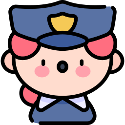politie agent icoon
