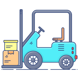 máquina elevadora icono
