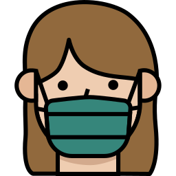 Medical mask icon