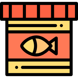cibo per i pesci icona
