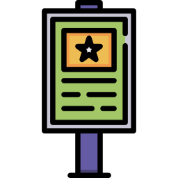 plakatwand icon