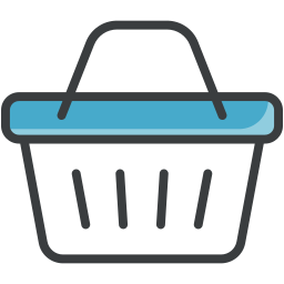 Shopping basket icon