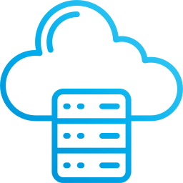 hosting cloud icona