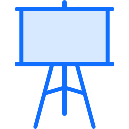 Board stand icon