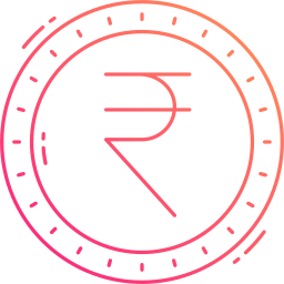 indische rupie icon