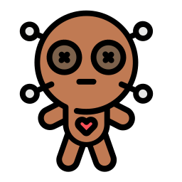 voodoo-puppe icon