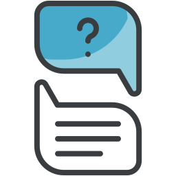 Question and answer icon