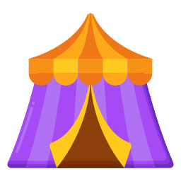 Event tent icon