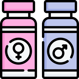 Hormone therapy icon