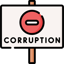 corruzione icona