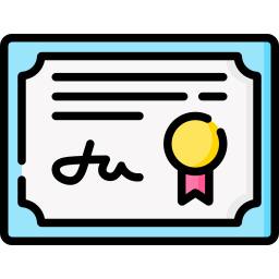 Certificate icon