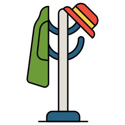 Hat stand icon