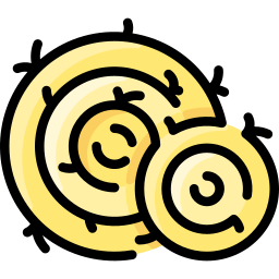 Hay roll icon