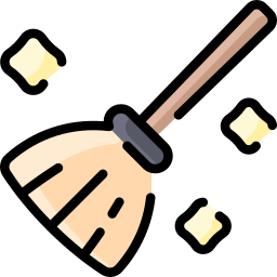 Magic broom icon